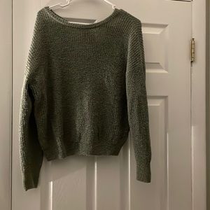 Olive green sweater
